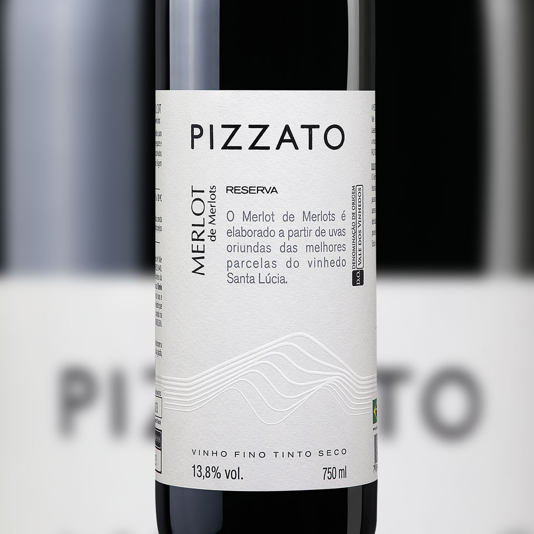 Loja Vinícola Pizzato / Vinho Seco / Pizzato Merlot Reserva D.O.V.V.